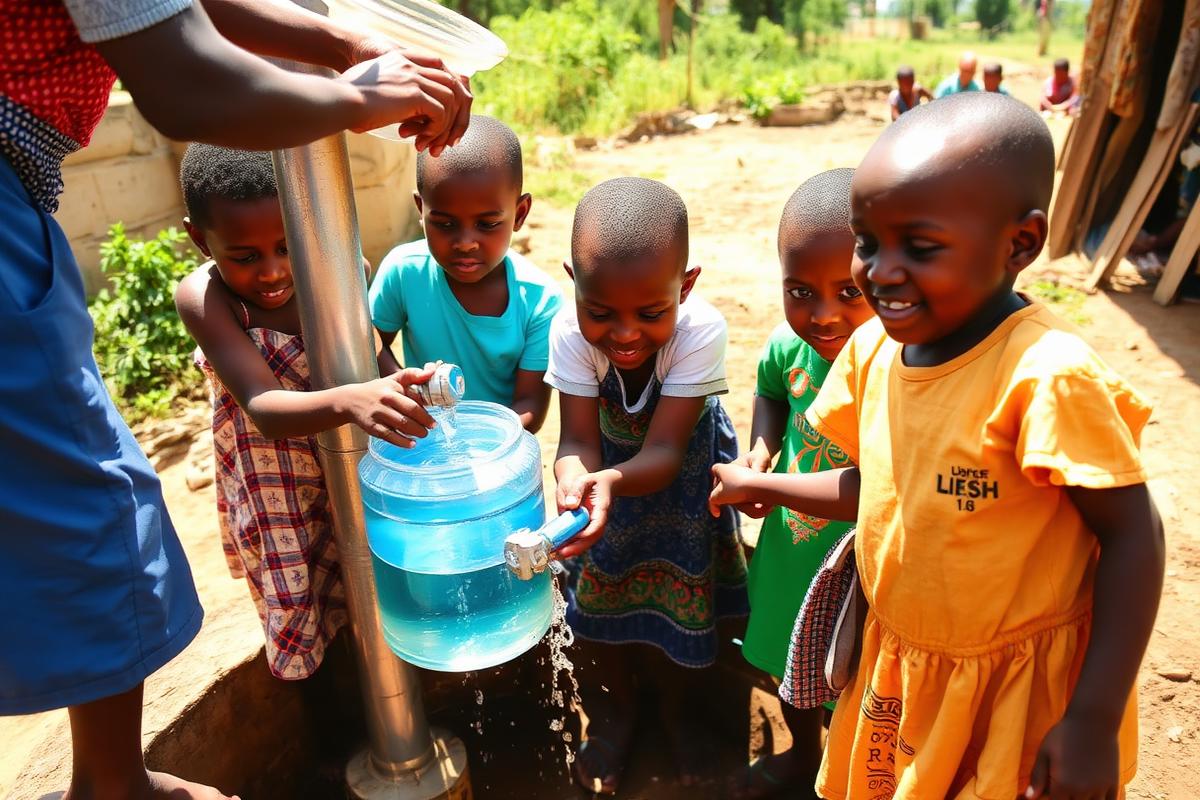 Clean Water Wells for Northern Districts